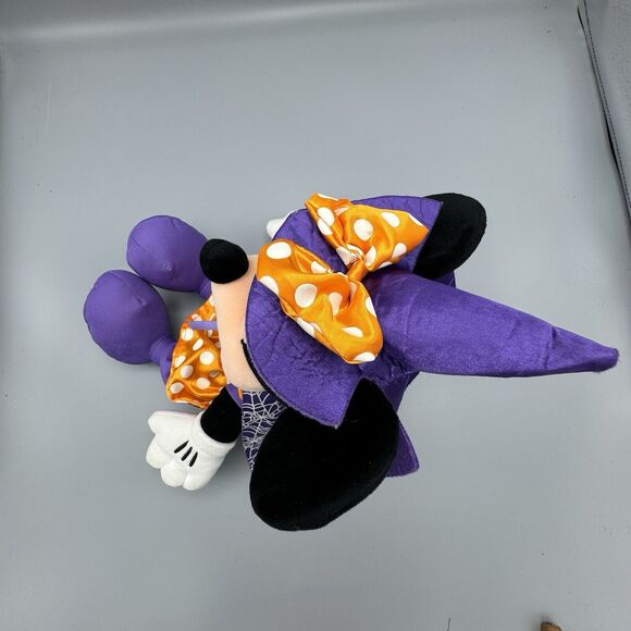 Hallmark Exclusive Minnie Mouse Disney Halloween Costume Witch Cape Plush 14" - Picture 10 of 13